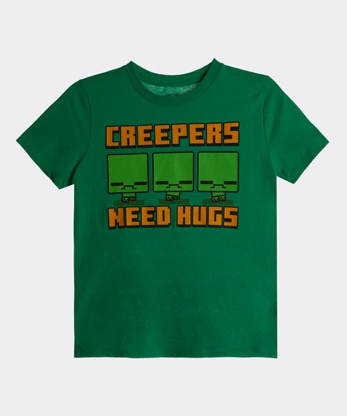 Playera de Licencia Minecraft de  Niño Infantil