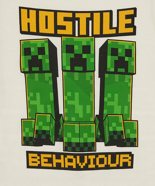 Playera de Licencia Minecraft de  Niño Infantil