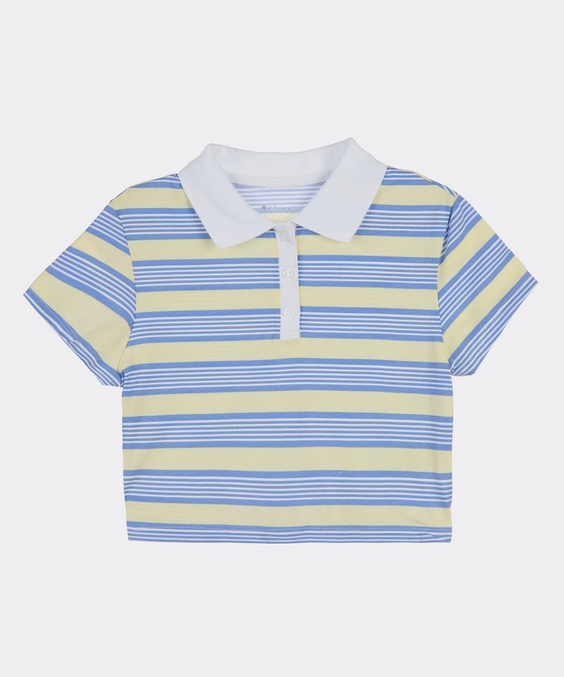 Playera Polo Manga Corta de Niña Juvenil
