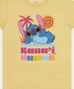 Playera de Licencia Stitch de Niña Juvenil