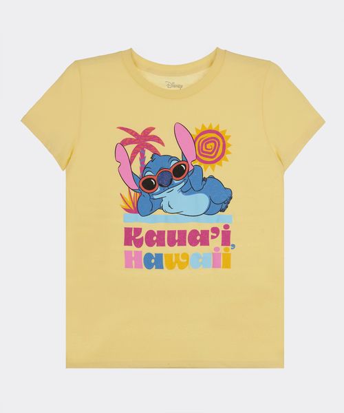 Playera de Licencia Stitch de  Niña Juvenil