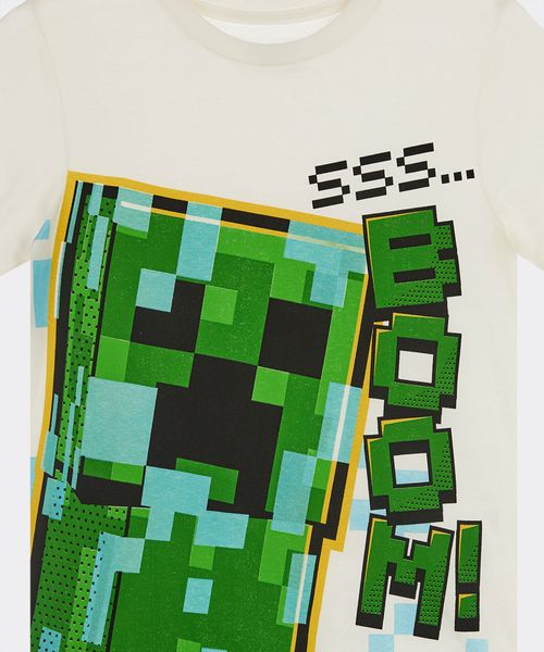 Playera de Licencia Minecraft de  Niño Juvenil