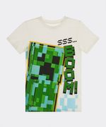 Playera de Licencia Minecraft de Niño Juvenil