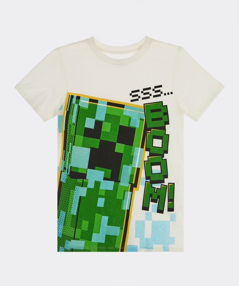 Playera de Licencia Minecraft de Niño Juvenil