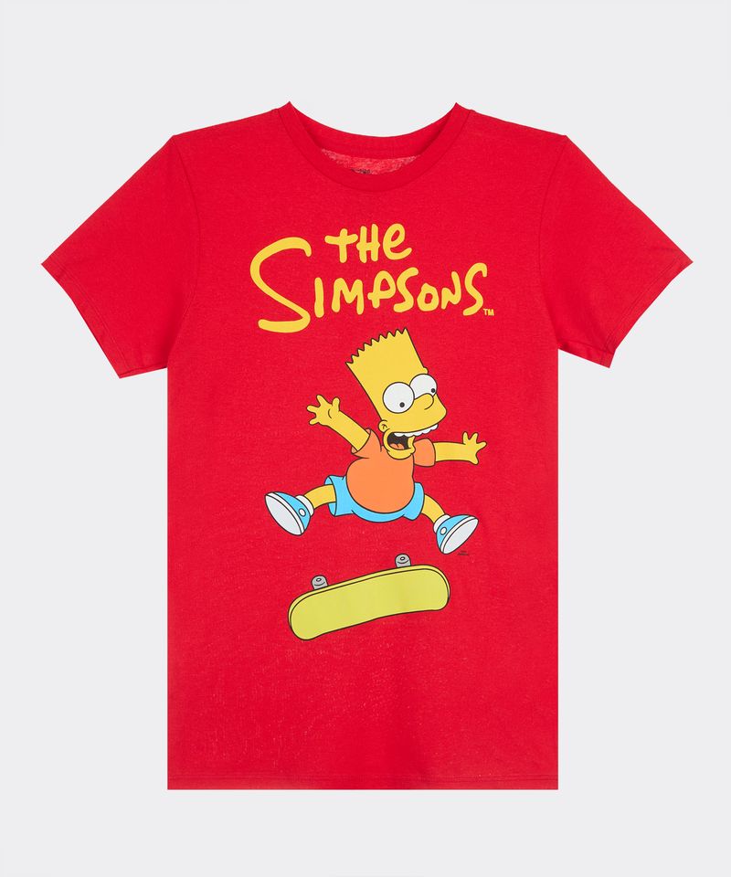 Playera de Licencia Simpsons de Niño Juvenil