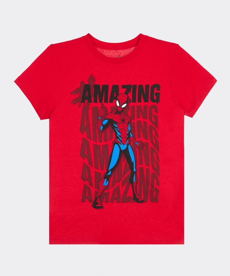 Playera de Licencia Spiderman de Niño Juvenil