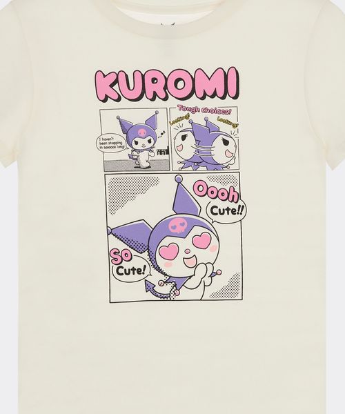 Playera de Licencia Kuromi de  Niña Infantil