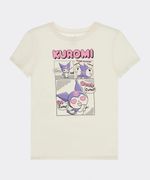 Playera de Licencia Kuromi de Niña Infantil