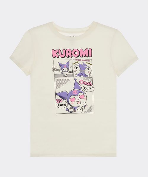 Playera de Licencia Kuromi de  Niña Infantil