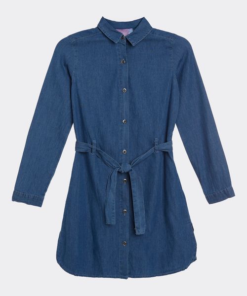 Vestido Manga Larga  de  Niña Infantil