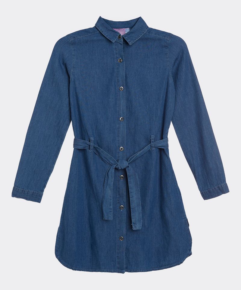 Vestido Manga Larga  de  Niña Infantil