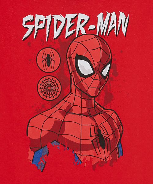 Playera de Licencia Spiderman de  Niño Infantil