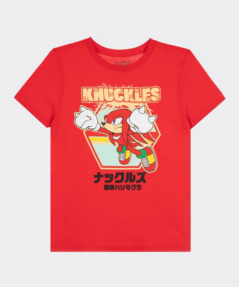 Playera de Licencia Sonic de  Niño Infantil