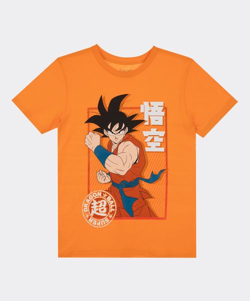 Playera de Licencia Dragon Ball de  Niño Juvenil