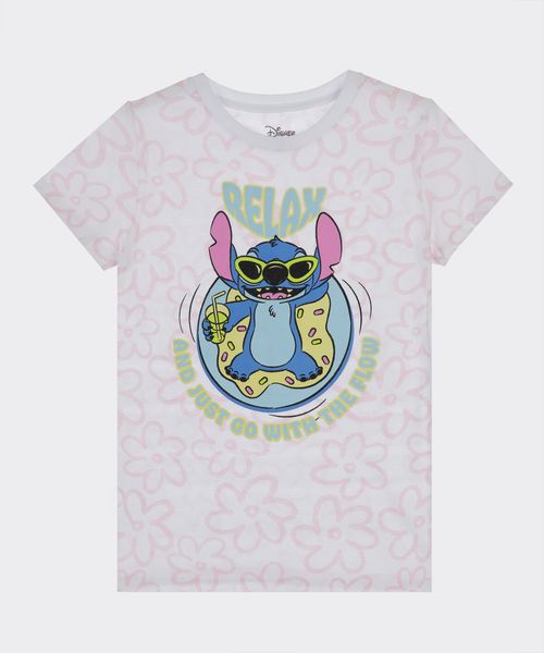 Playera de Licencia Stitch de  Niña Infantil
