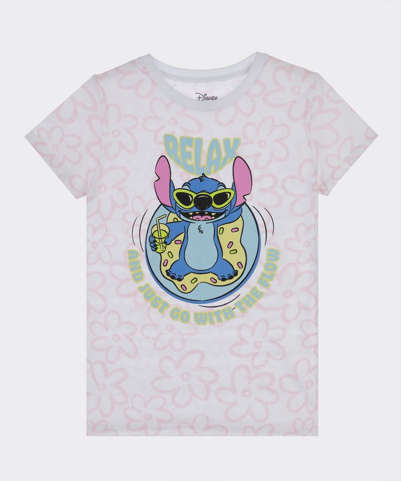 Playera de Licencia Stitch de  Niña Infantil