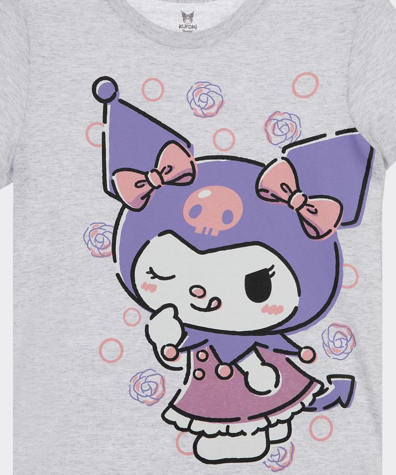 Playera de Licencia Kuromi de  Niña Juvenil