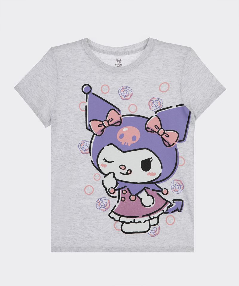 Playera de Licencia Kuromi de  Niña Juvenil
