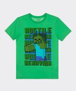 Playera de Licencia Minecraft de  Niño Juvenil