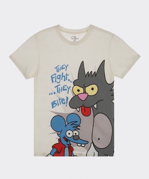 Playera de Licencia Simpsons de  Niño Juvenil