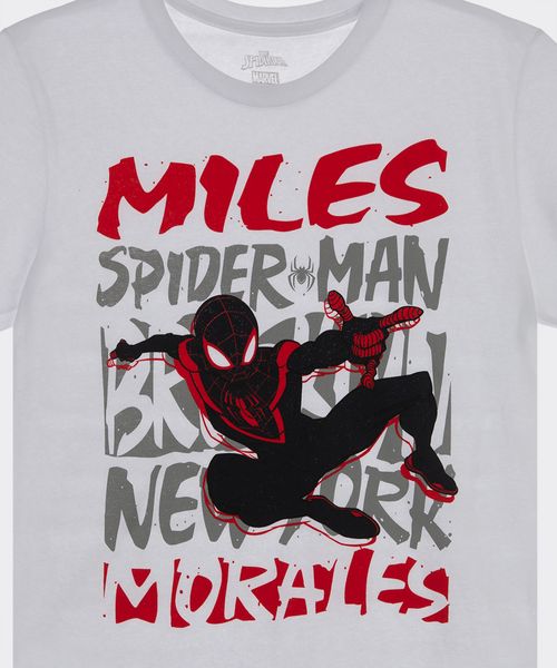 Playera de Licencia Spiderman de  Niño Juvenil