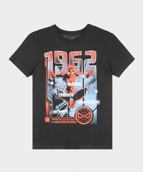 Playera de Licencia Spiderman de  Niño Juvenil