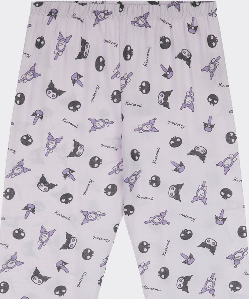 Set Pijama Pantalón y Playera Kuromi de  Niña Infantil