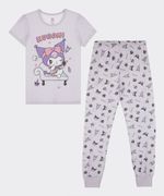 Set Pijama Pantalón y Playera Kuromi de  Niña Infantil