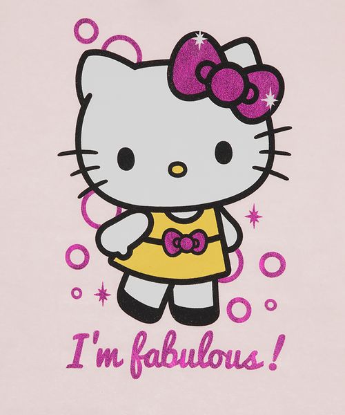 Playera de Licencia Hello Kitty de  Niña Infantil