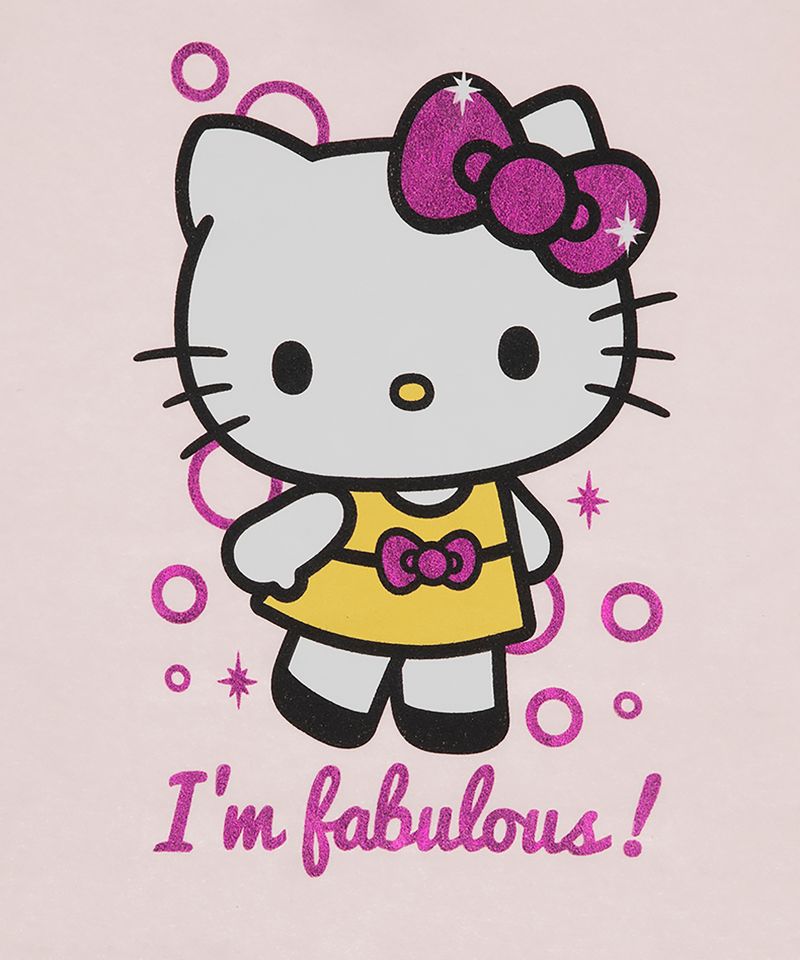 Playera de Licencia Hello Kitty de  Niña Infantil