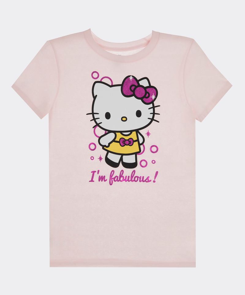 Playera de Licencia Hello Kitty de  Niña Infantil
