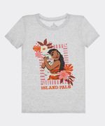 Playera de Licencia  Moana de  Niña Infantil