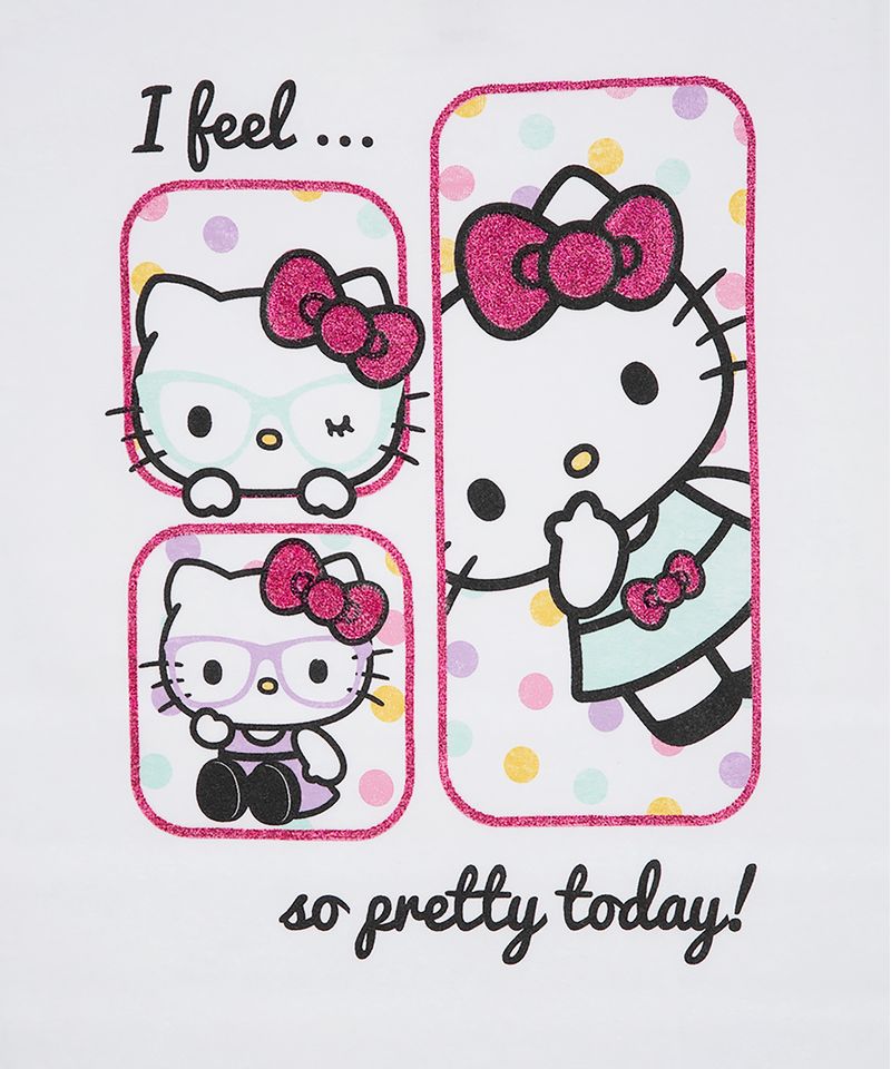 Playera de Licencia Hello Kitty de  Niña Infantil