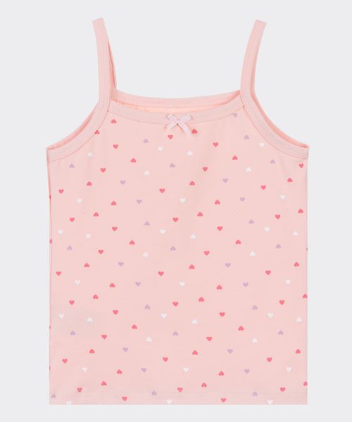 Camiseta Stretch Básica de  Niña Infantil