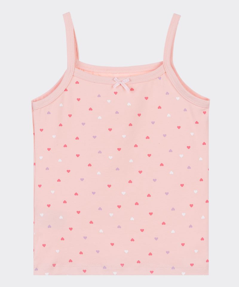 Camiseta Stretch Básica de  Niña Infantil