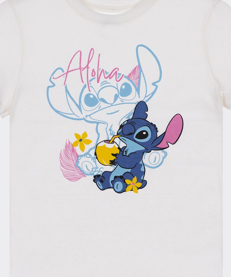 Playera de Licencia Stitch de  Niña Infantil
