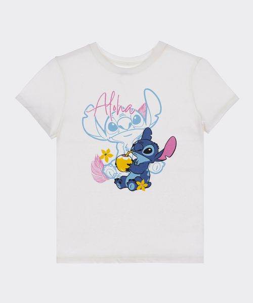 Playera de Licencia Stitch de  Niña Infantil