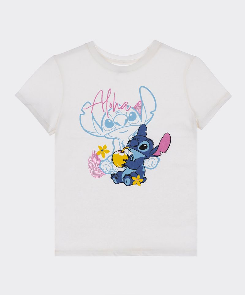 Playera de Licencia Stitch de  Niña Infantil