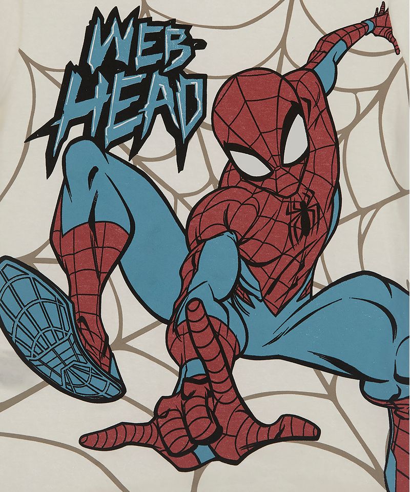 Playera de Licencia Spiderman de  Niño Infantil