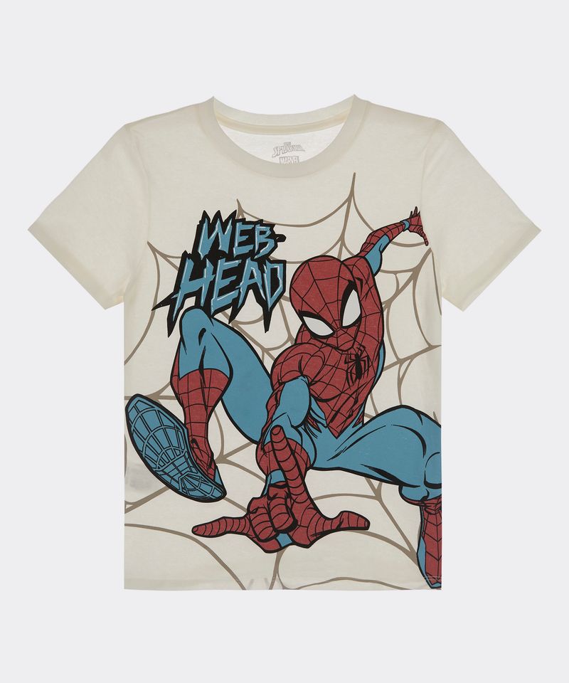Playera de Licencia Spiderman de  Niño Infantil