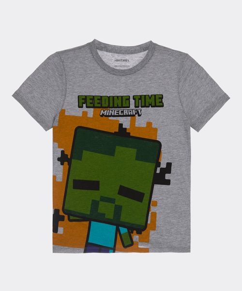 Playera de Licencia Minecraft de  Niño Infantil