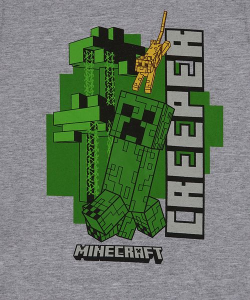 Playera de Licencia Minecraft de  Niño Infantil