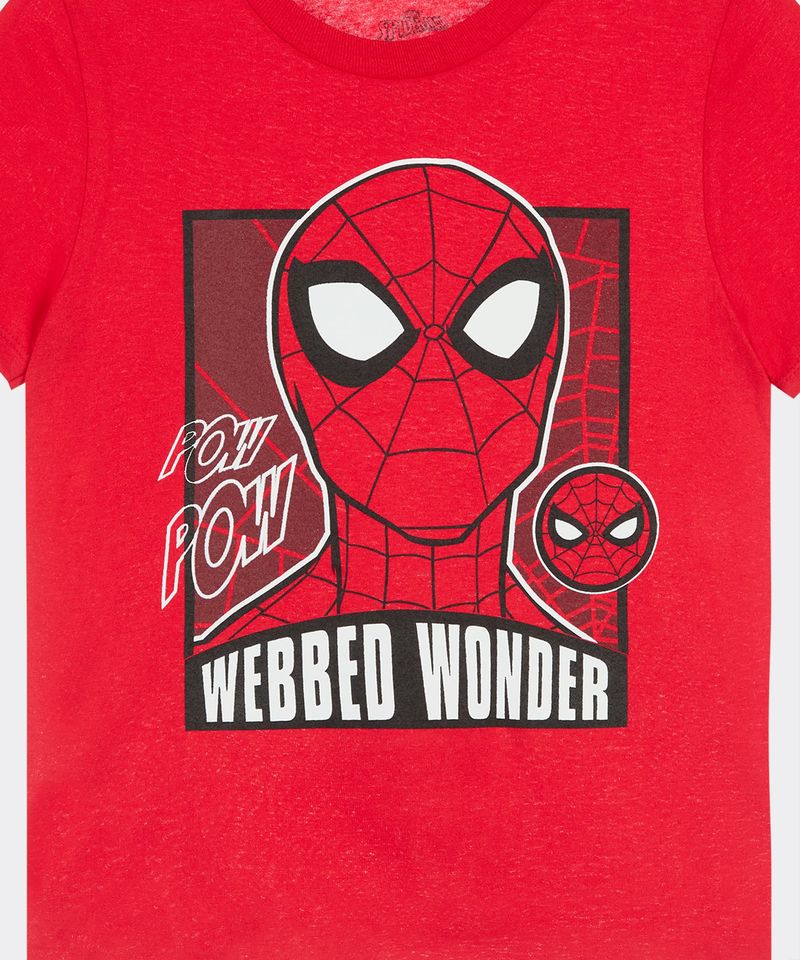Playera de Licencia Spiderman de  Niño Infantil