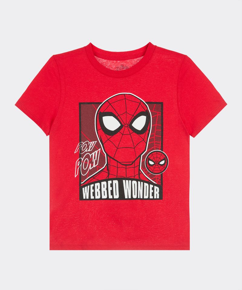 Playera de Licencia Spiderman de  Niño Infantil