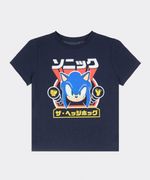 Playera de Licencia Sonic de  Niño Infantil