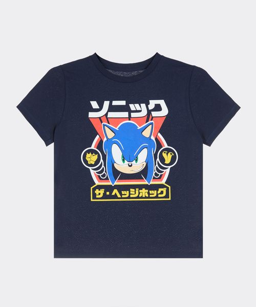 Playera de Licencia Sonic de  Niño Infantil