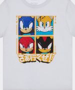 Playera de Licencia Sonic de  Niño Infantil