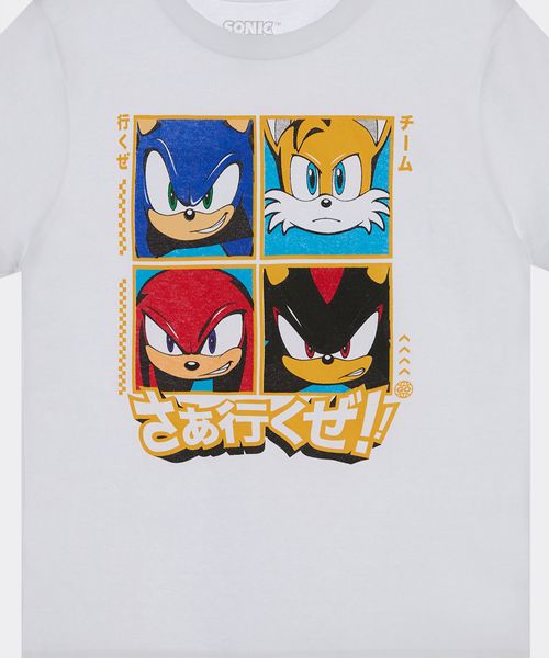 Playera de Licencia Sonic de  Niño Infantil