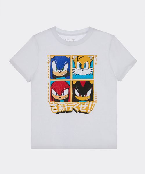 Playera de Licencia Sonic de  Niño Infantil