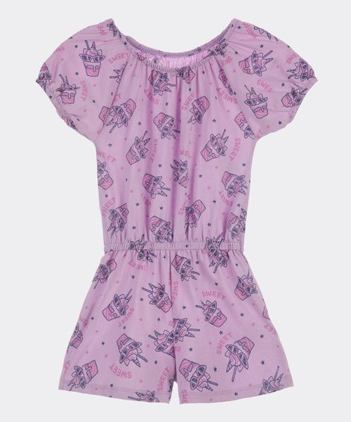 Overol  Corto  de  Beba Años